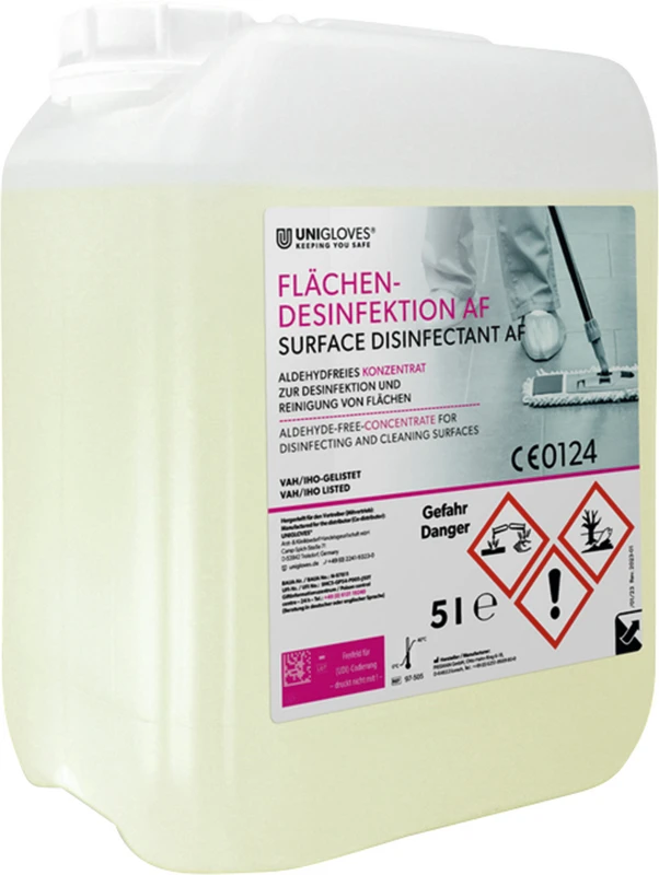 UNIGLOVES® Flächendesinfektion AF Kanister 5 Liter