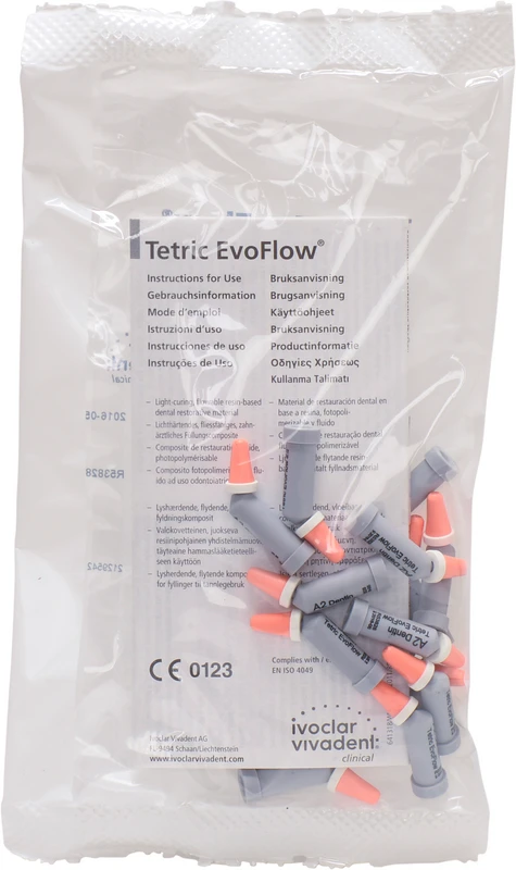 Tetric EvoFlow® Packung 20 x 0,2 g Cavifil dentin A2