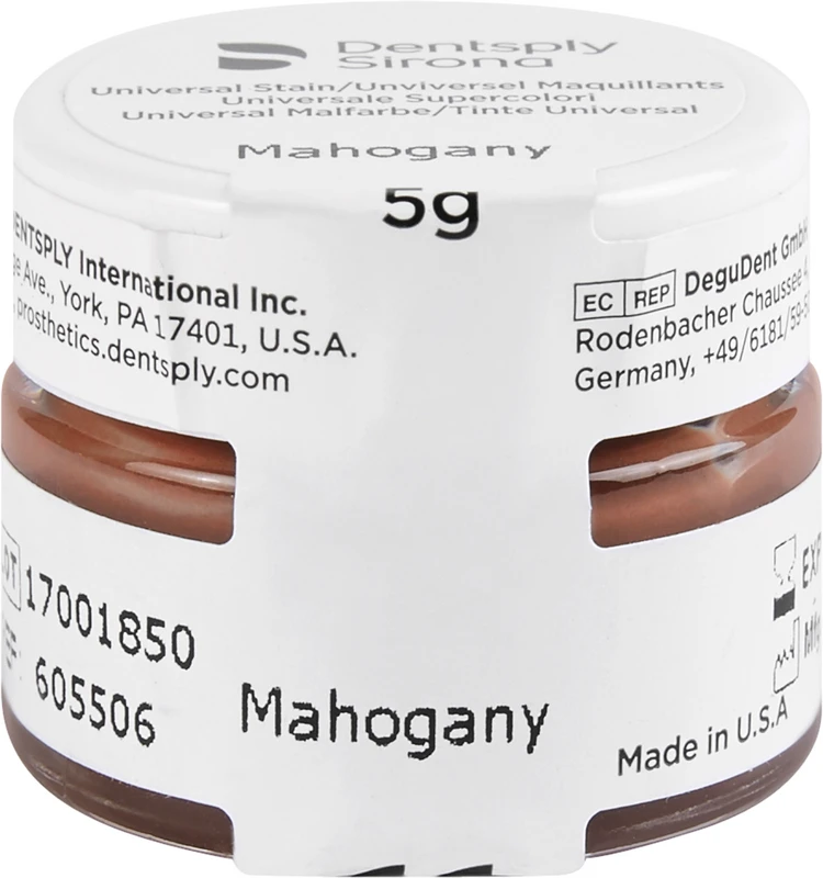 DS® universal Malfarben Packung 5 g stain mahogany