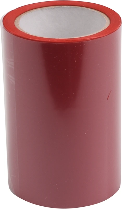 HANEL Occlusions-Folie, doppelseitig 12 µm Spenderbox 25 m rot, 80 mm breit