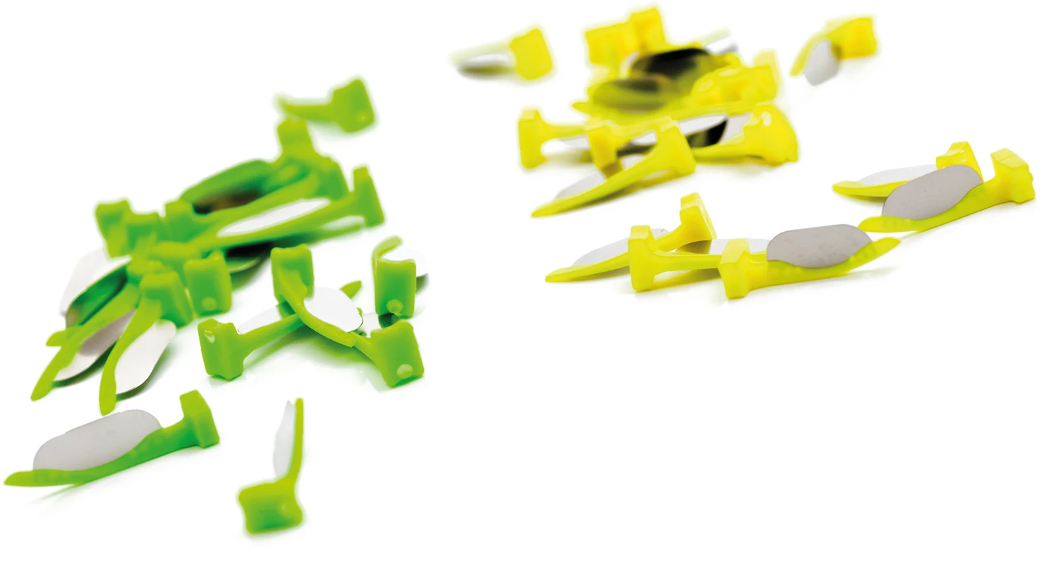 FENDER PRIME® Packung 100 Stück kurz neongelb