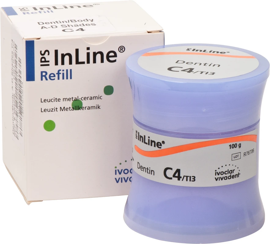 IPS InLine® Dose 100 g Pulver dentin A-D C4