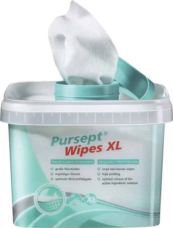 Pursept® Wipes Spenderbox leer Merz Dental