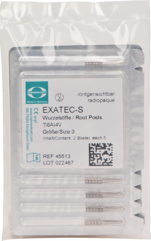 Exatec S Nachfüllpackung 10 Stück blau, &Oslash; 2,8 mm
