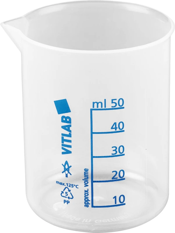 Messbecher Stück 50 ml Messbecher groß Messbecher Dentaurum