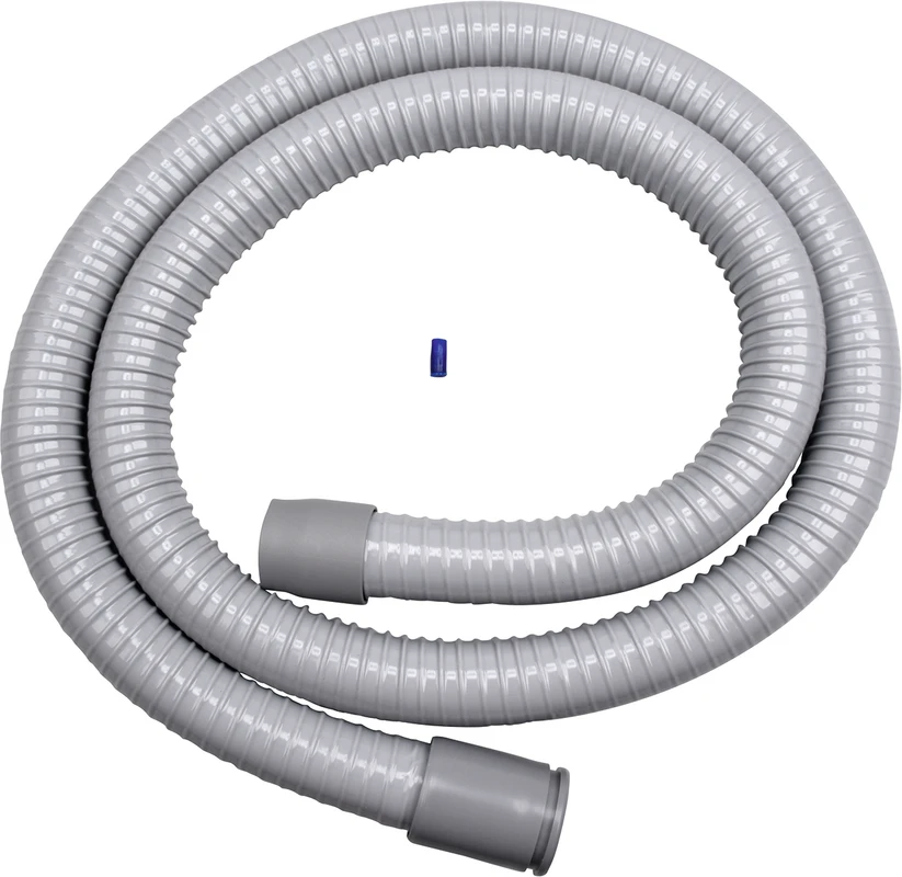 Saugschlauch Stück grau 145 cm, universal