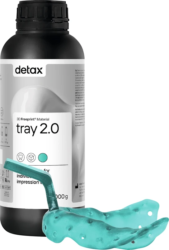 FREEPRINT® tray Flasche 1 kg Kunststoff 385 nm, 2.0