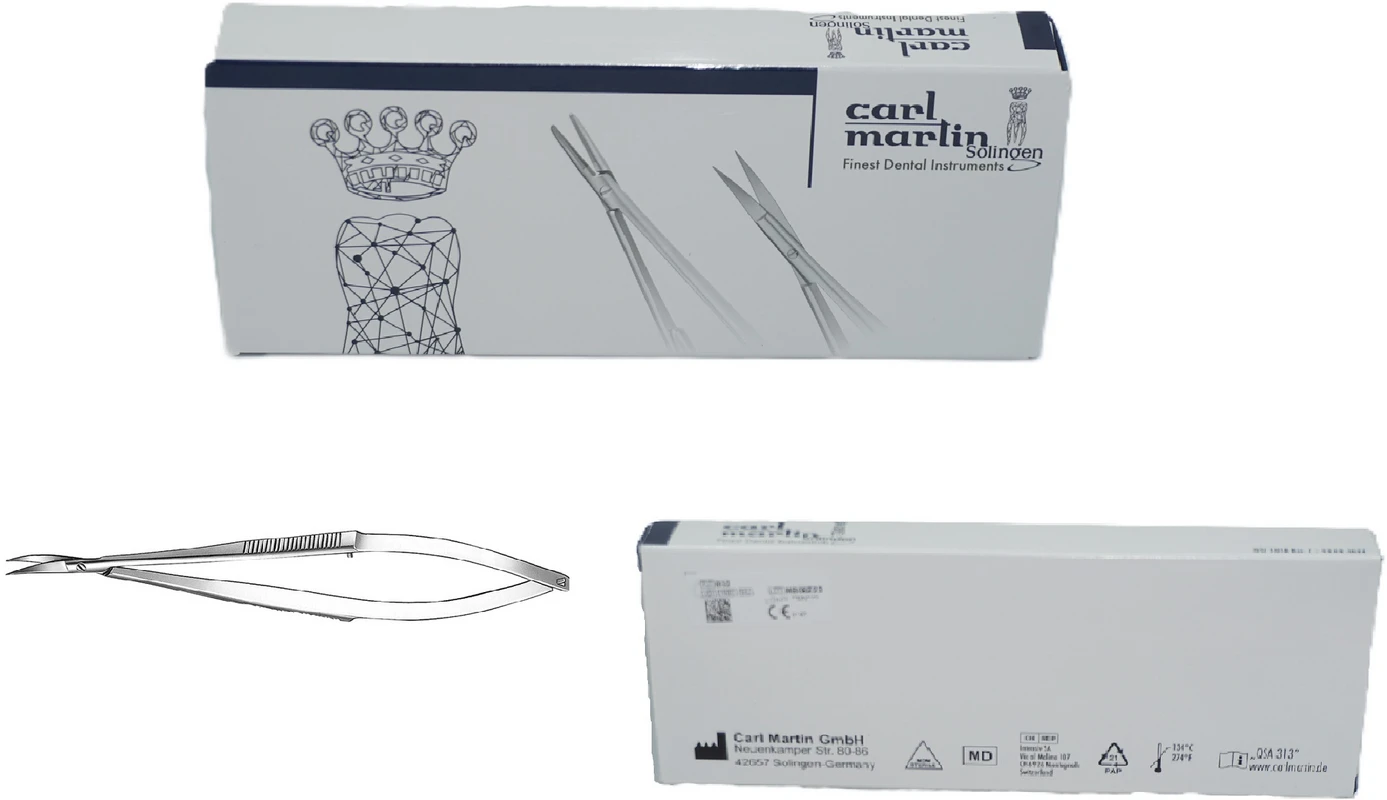 Schere nach Castroviejo Carl Martin