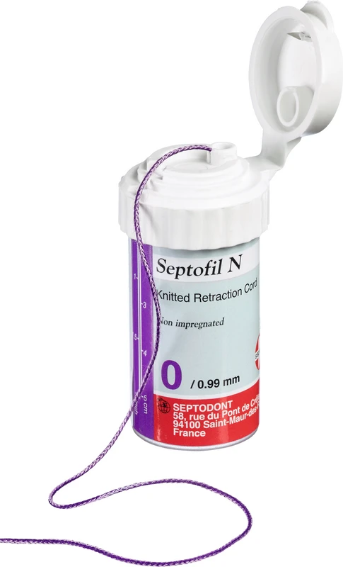 Septofil N Dose N 0, dick, lila, &Oslash; 0,99 mm