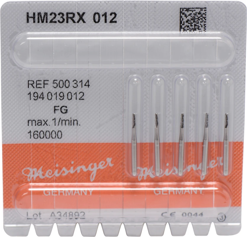 Kronentrenner HM 23RX Packung 5 Stück Kreuzverzahnung, FG, Figur 194, 4,1 mm, ISO 012