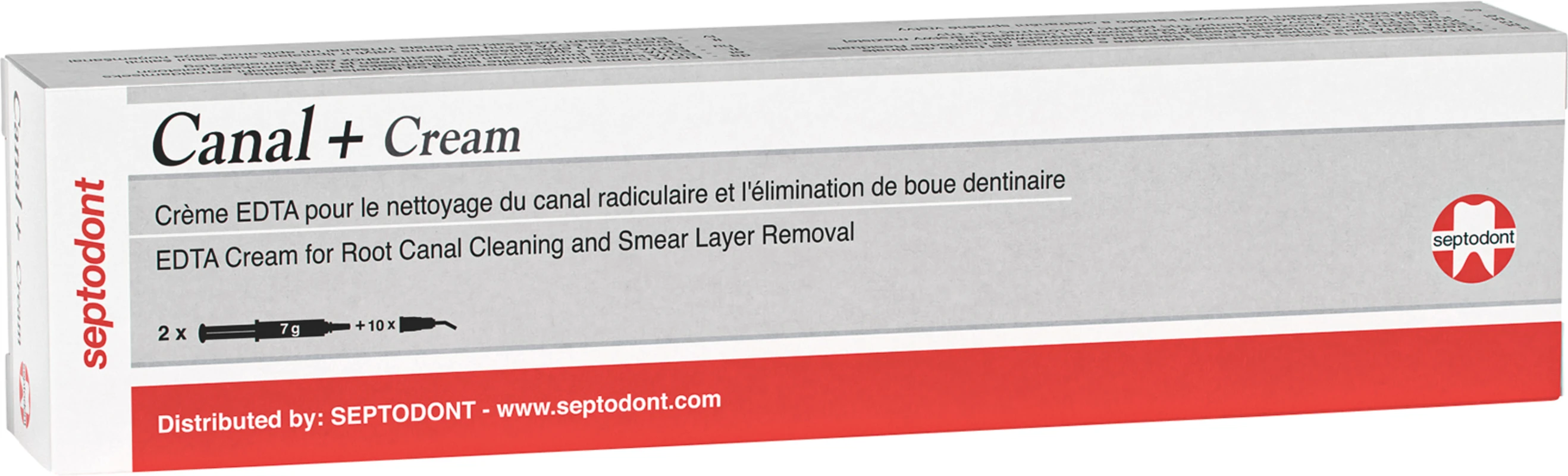 Canal+ Cream Packung 2 x 7 g Spritze Canal+ Cream Septodont