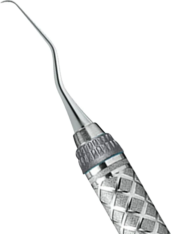 Küretten Gracey Mikro Mini Five EverEdge™ 2.0 Stück Figur 1/2, oral/labial, Griff #9, grau