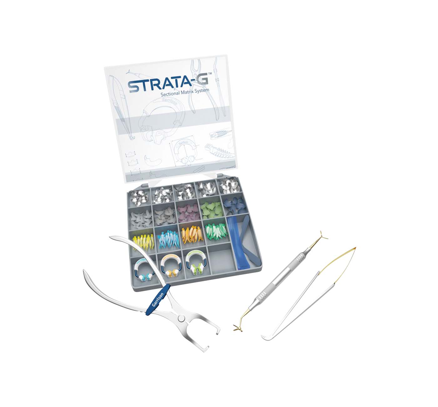 Strata-G™ Teilmatrizensystem Garrison Dental Solutions