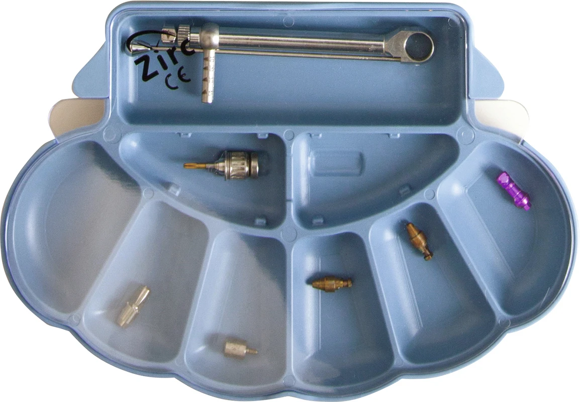 Implant Organizer Stück blau