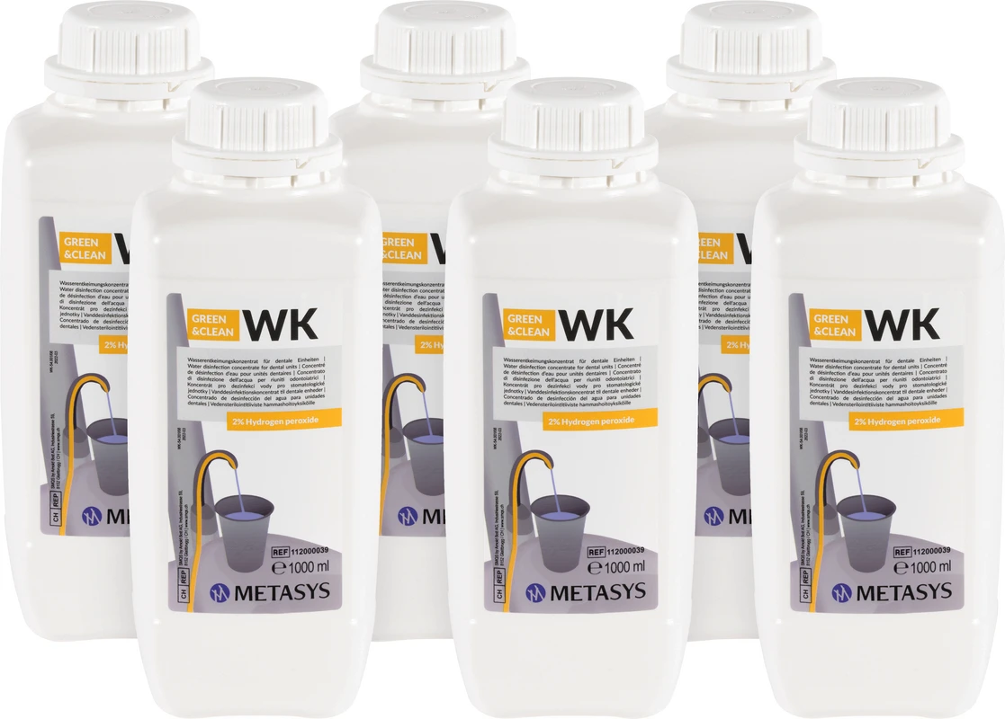 GREEN&CLEAN WK Karton 6 x 1 Liter Flasche