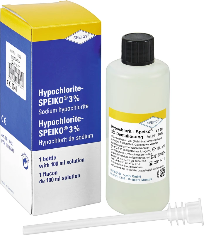 Hypochlorit-SPEIKO® 3% Packung 100 ml Lösung mit Easy-Quick Entnahmesystem Hypochlorit-SPEIKO® 3 % SPEIKO