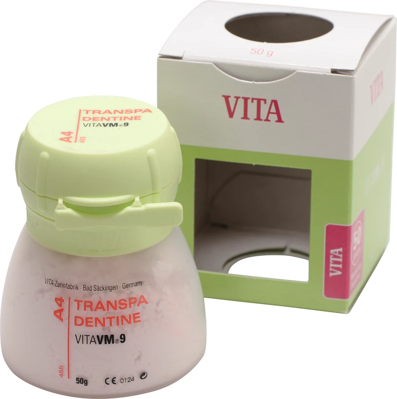 VITA VM® 9 classical A1-D4® Dose 50 g Pulver transpa dentine A4