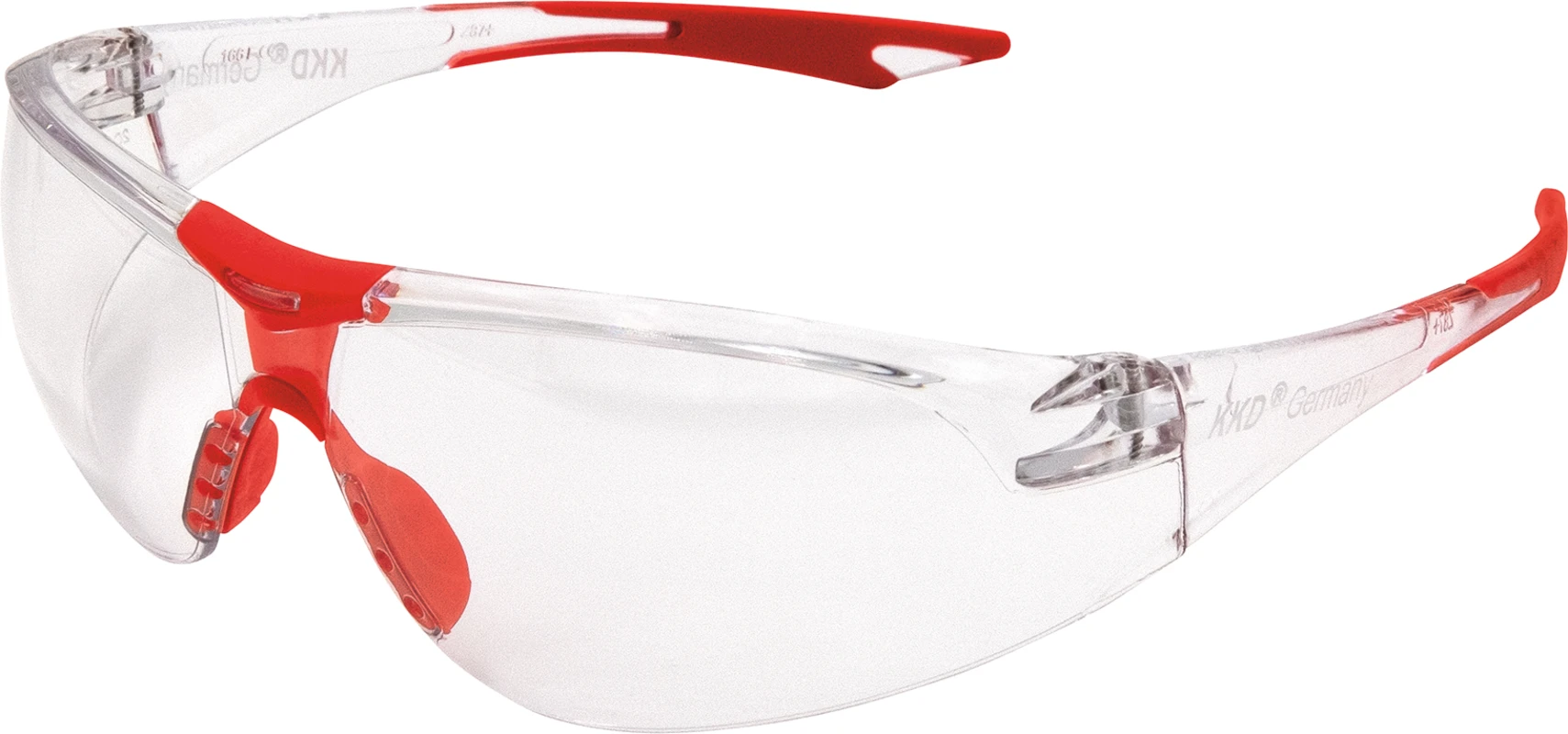 KKD® ANTI-FOG Schutzbrillen NEW-STYLE Stück rot