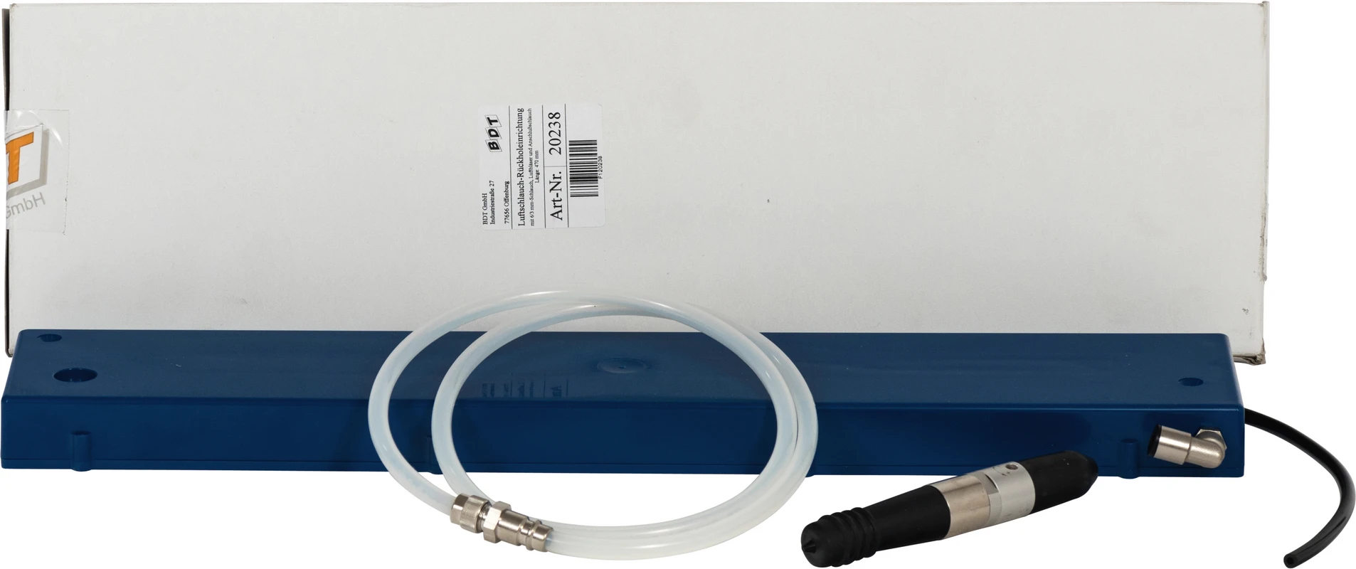 Luftschlauch-Rückholeinrichtung Stück 490 mm inklusive Zubehör