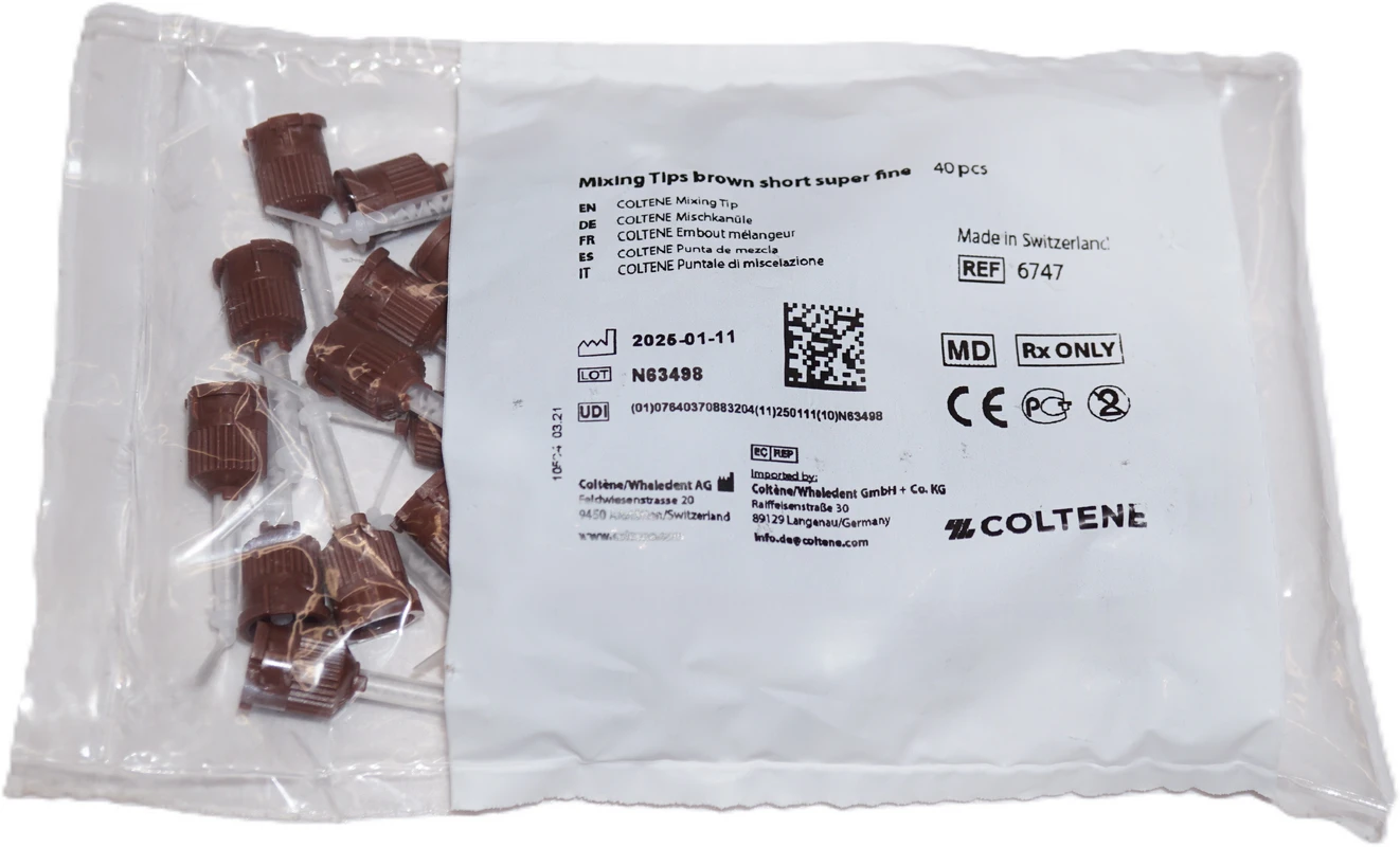 ParaCore® Tips Packung 40 Stück braun, superfein