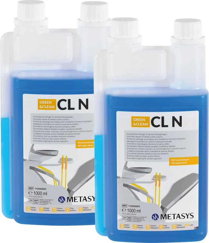 GREEN&CLEAN CL N Packung 2 x 1 Liter Flasche