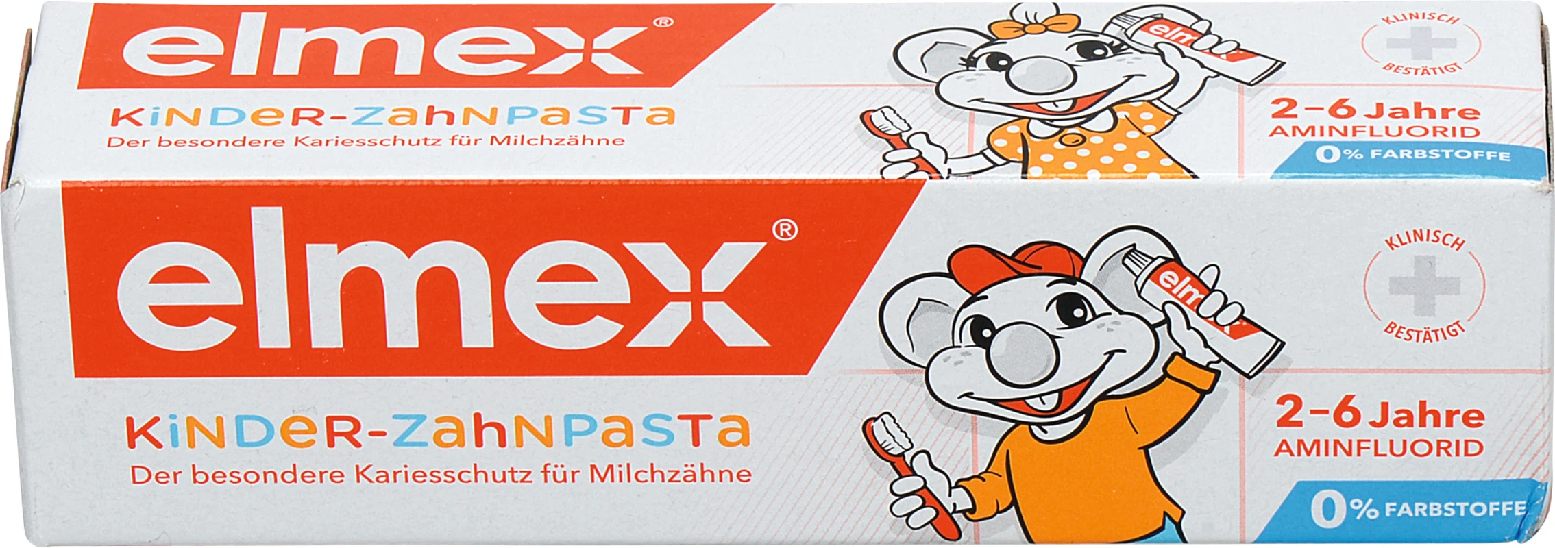 elmex® Kinder-Zahnpasta Tube 50 ml