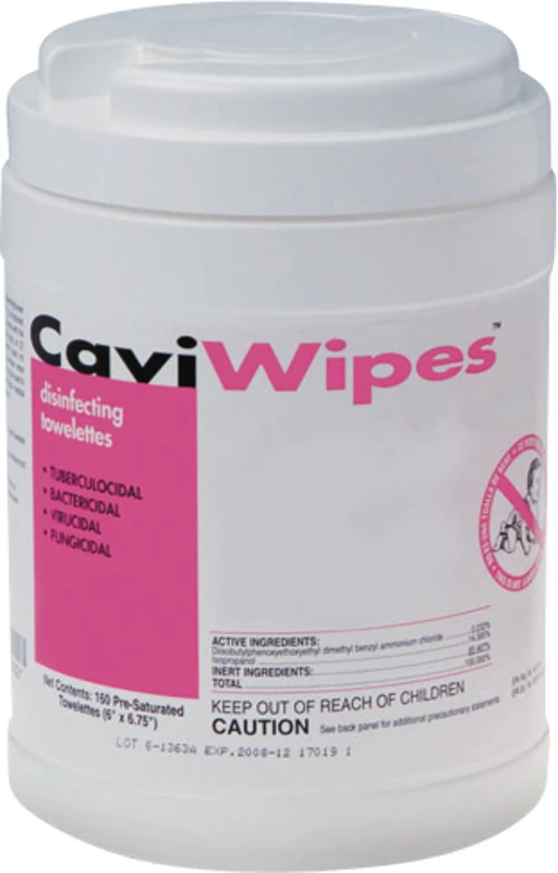 CaviWipes™ Dose 12 x 160 Stück, 15,24 x 17,15 cm