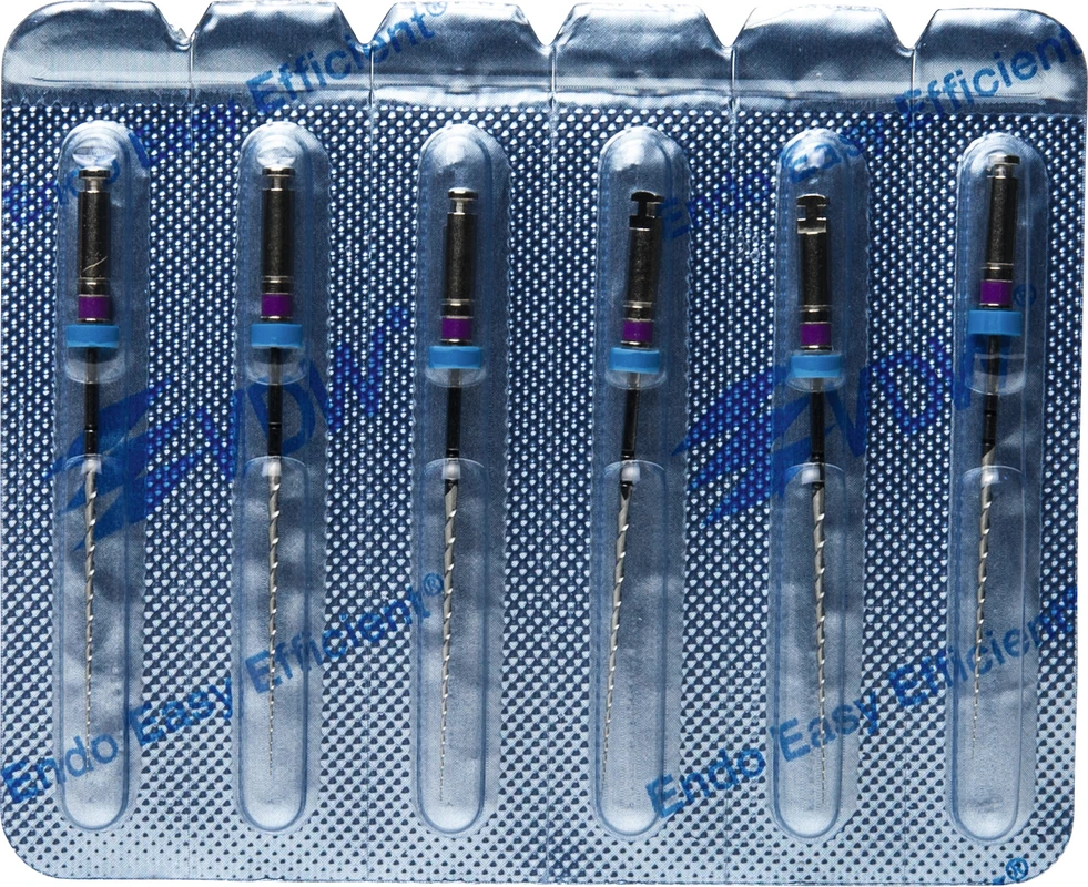 Mtwo® Blisterpackung 6 Stück ABT 21 mm, 31 mm, Taper.04, ISO 010 Mtwo® Instrumente VDW