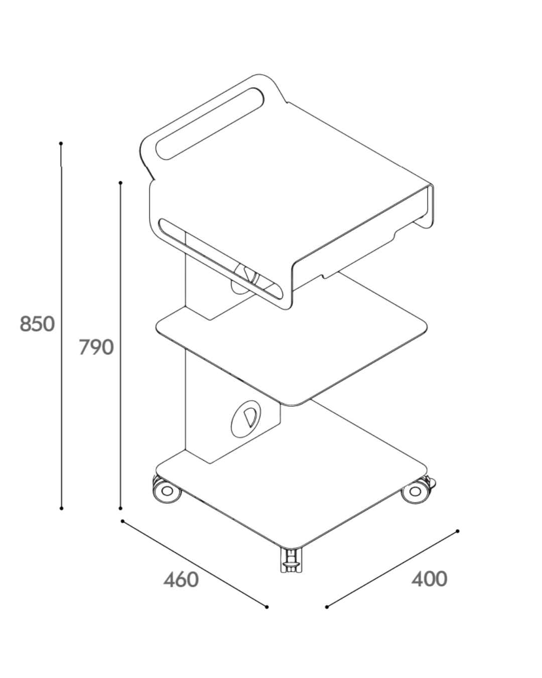 FLEXI, Flexi4 C | Dynamisches Modul für vielseitigen Einsatz (Mit Schublade)