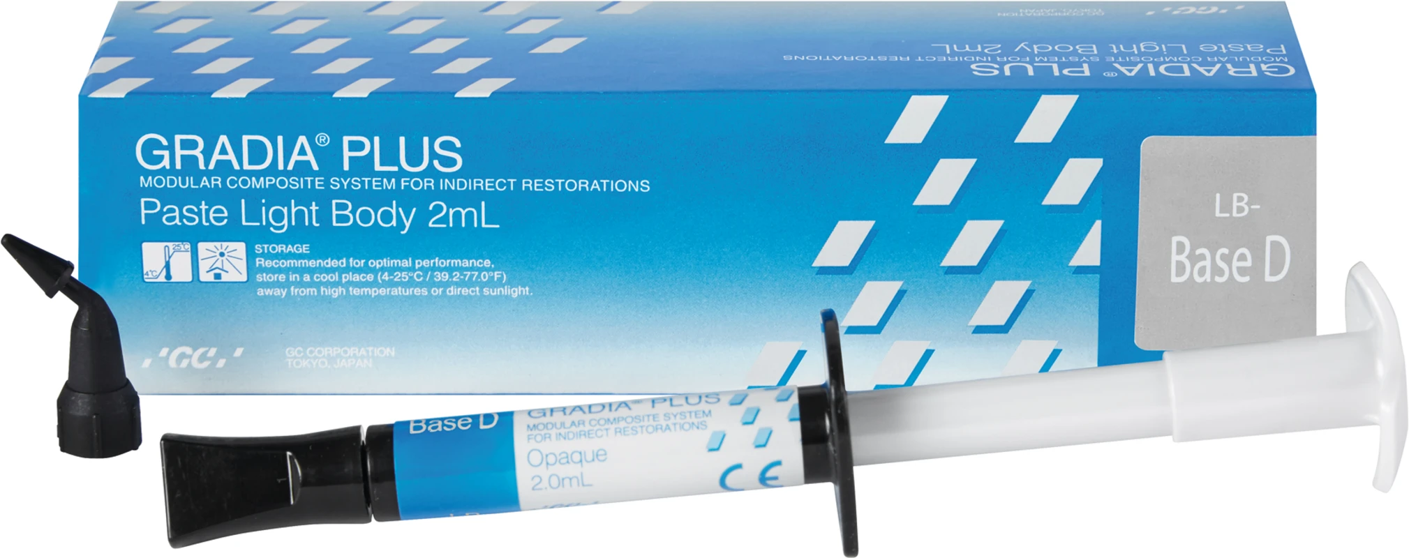GC GRADIA® PLUS Spritze 2 ml Paste LB-Base D