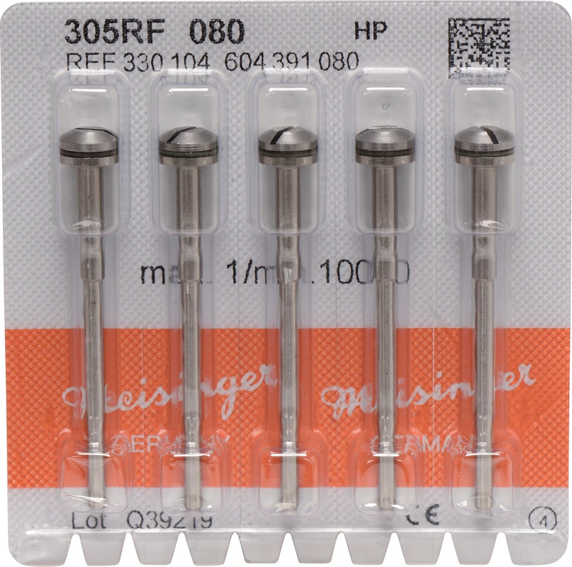 Mandrelle 305RF Packung 5 Stück HP, ISO 080