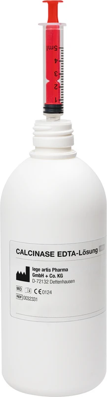 CALCINASE EDTA-Lösung Flasche 500 ml Lösung mit ESD-Entnahmesystem CALCINASE EDTA-Lösung lege artis