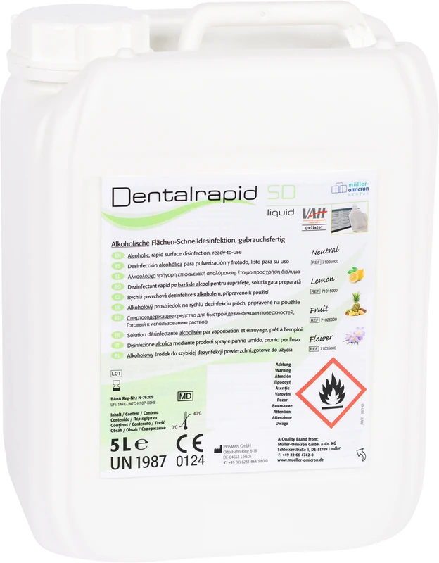 Dentalrapid® SD liquid Kanister 5 Liter Neutral