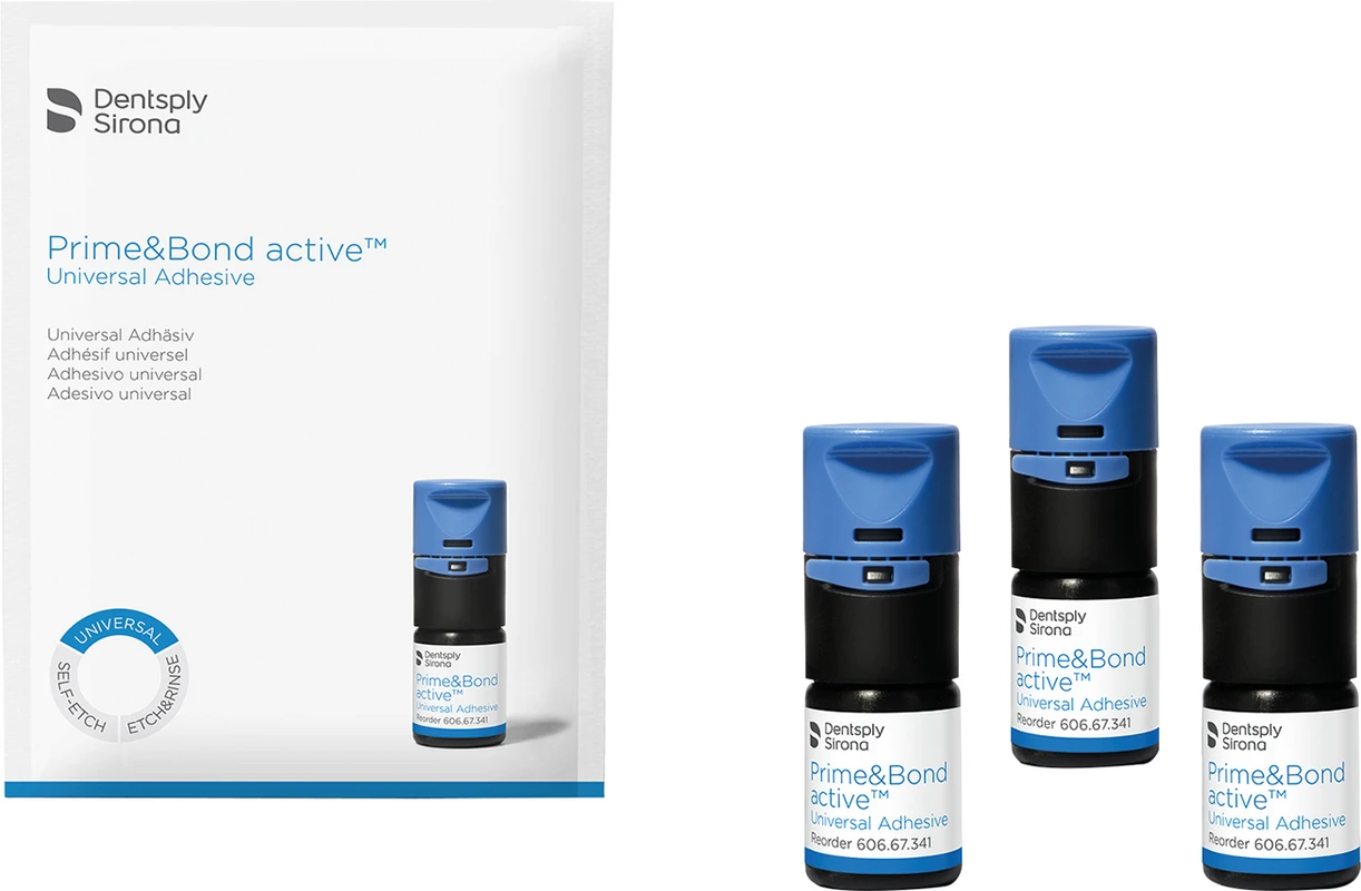 Prime&Bond active™ ECO Nachfüllpackung 3 x 4 ml Flasche