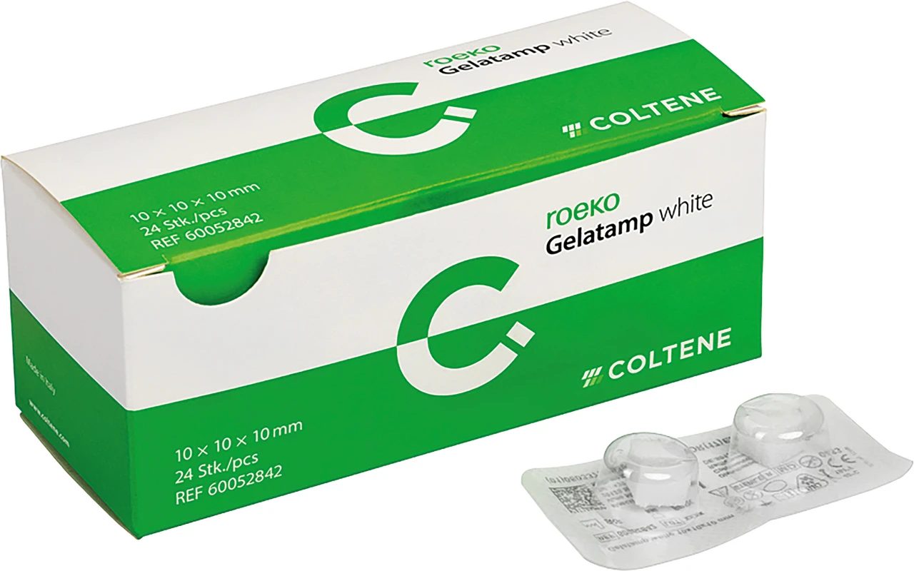 roeko Gelatamp white Packung 24 Stück 10 x 10 x 10 mm