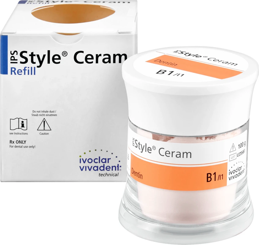 IPS Style® Ceram Dose 100 g Pulver dentin B1