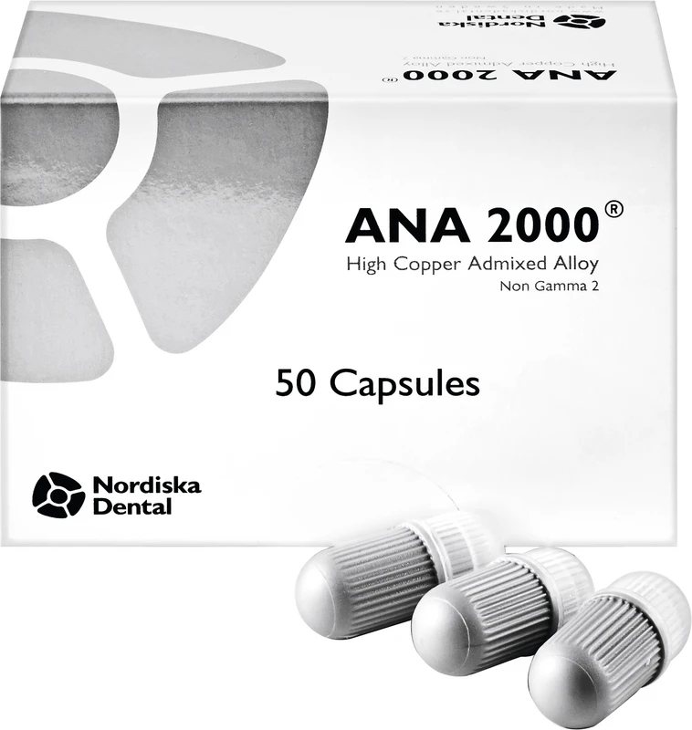 ANA 2000® Packung 50 Caps grey Nr. 3 ANA 2000® Nordiska Dental