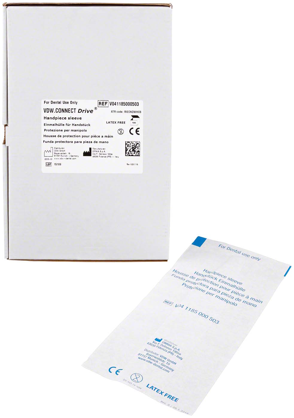 VDW CONNECT DRIVE® Einmalhüllen VDW