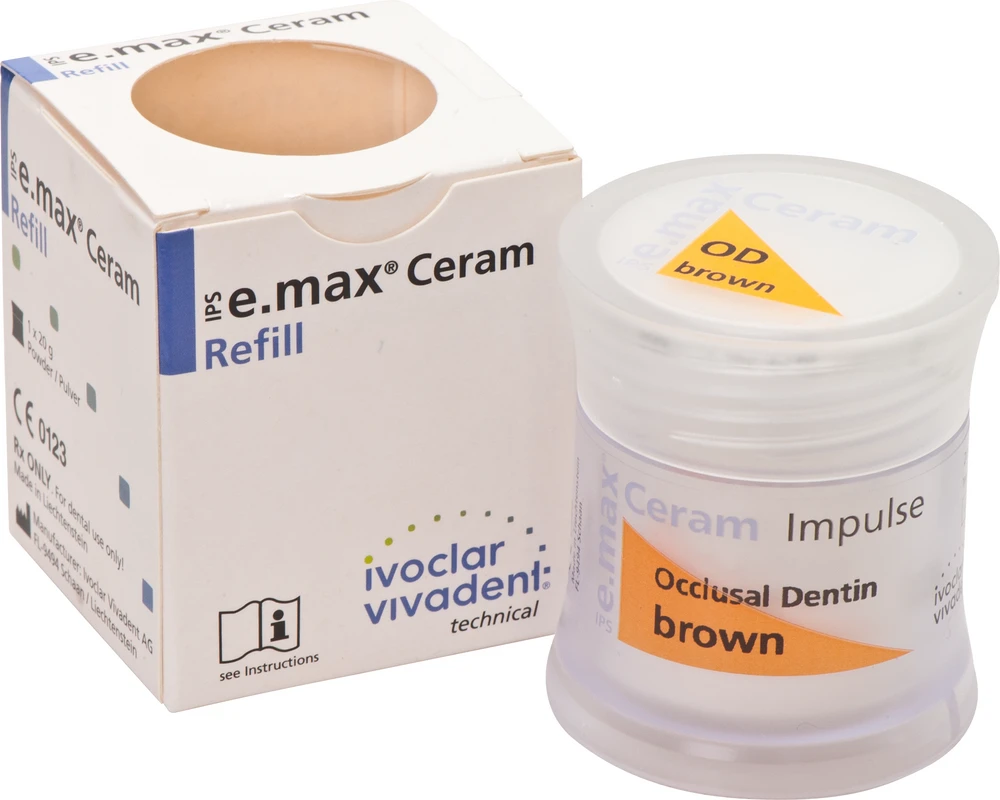 IPS e.max® Ceram Dose 20 g Pulver impulse occlusal dentin brown