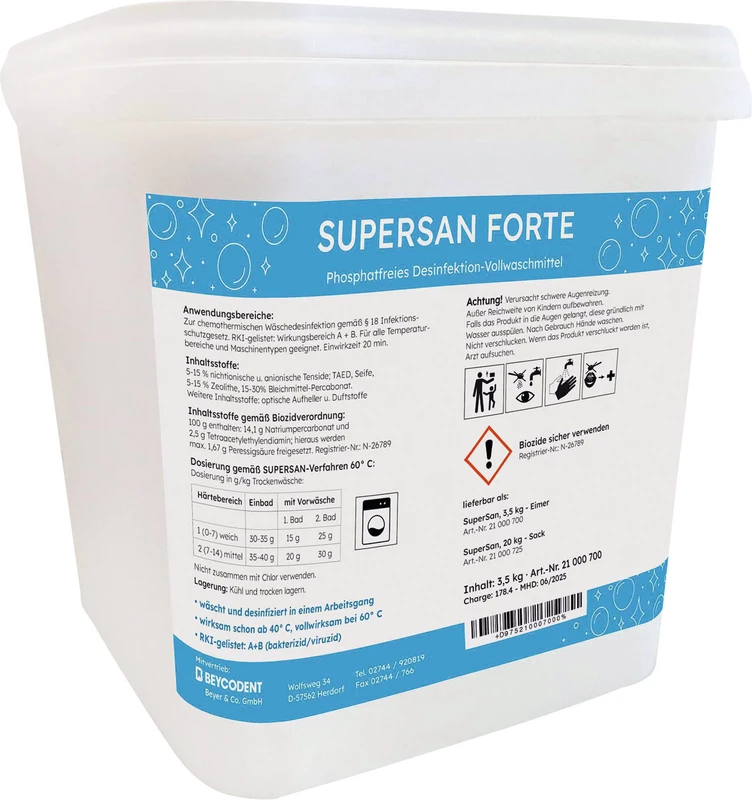 SUPERSAN FORTE Eimer 3,5 kg