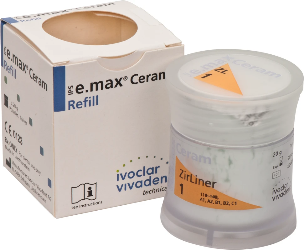 IPS e.max® Ceram Dose 20 g Pulver zirliner 1
