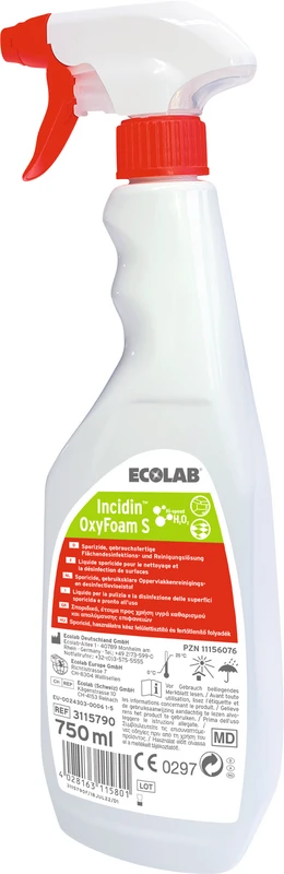 Incidin™ Oxy Foam S Karton 6 x 750 ml Sprühflasche