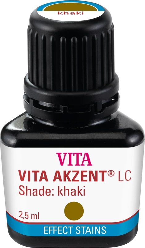 VITA AKZENT® LC Flasche 2,5 ml Effektfarben effect stains khaki