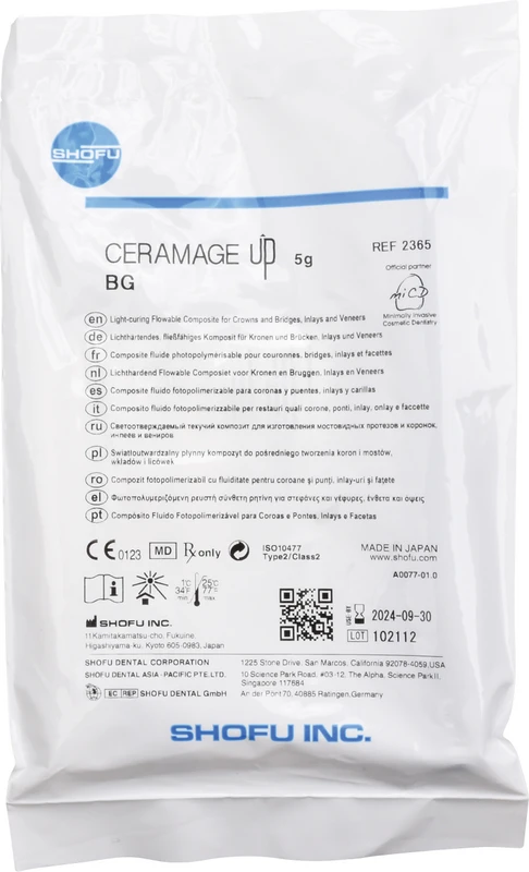 CERAMAGE UP Spritze 5 g Komposit translucent BG