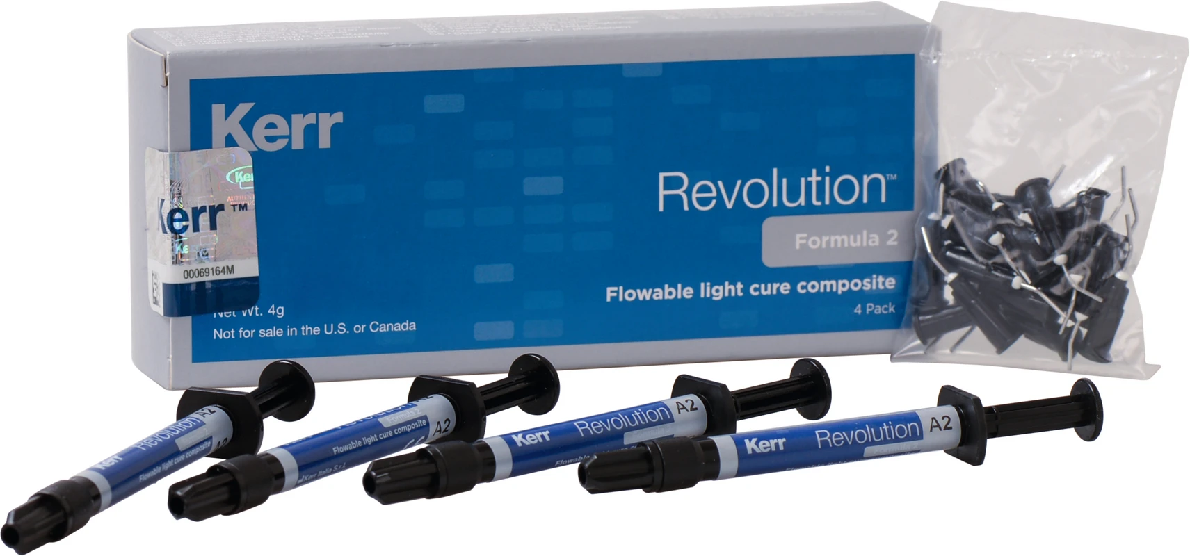 Revolution™ Formula 2 Nachfüllpackungen 4 x 1 g Spritze A2, 20 Spritzenaufsätze
