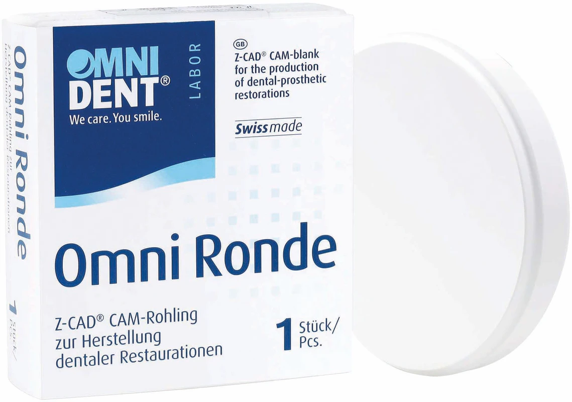 Omni Z-CAD HTL Ronden Stück Ø 98,5 mm, H 18 mm, C2