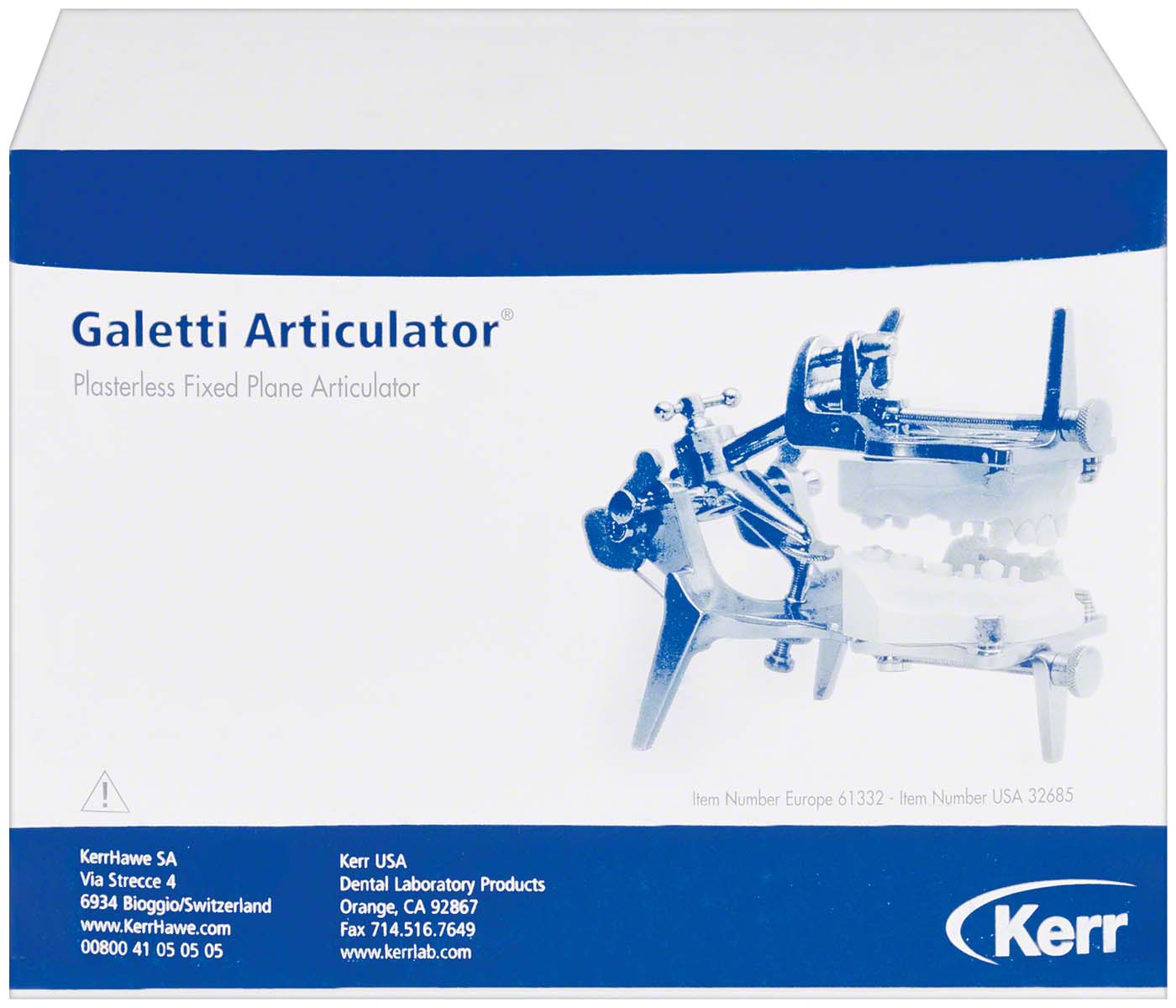 Galetti™ Artikulator Stück Galetti™ Artikulator Kerr