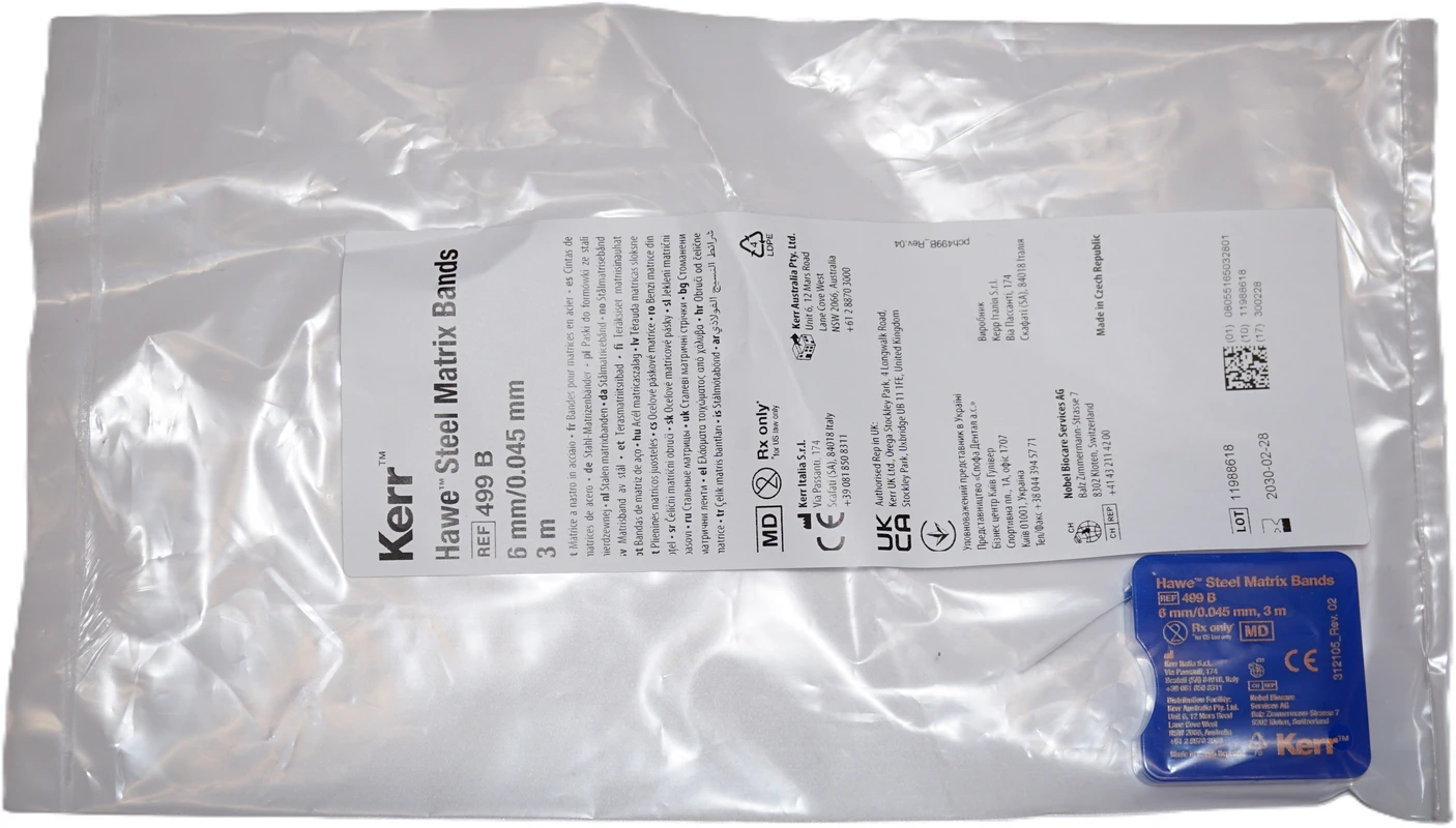 Stahl Matrizenbänder Kerr