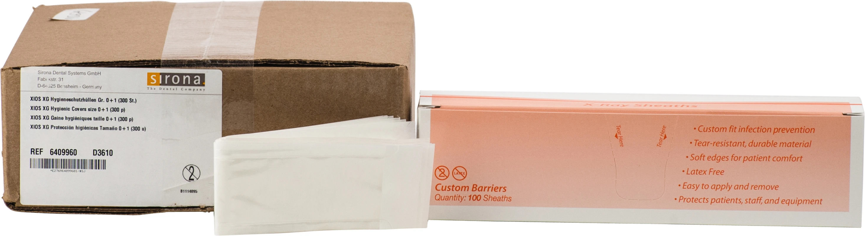 XIOS XG Hygieneschutzhüllen Dentsply Sirona