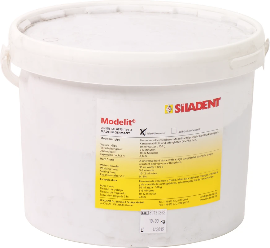 Modelit® Eimer 10 kg blau